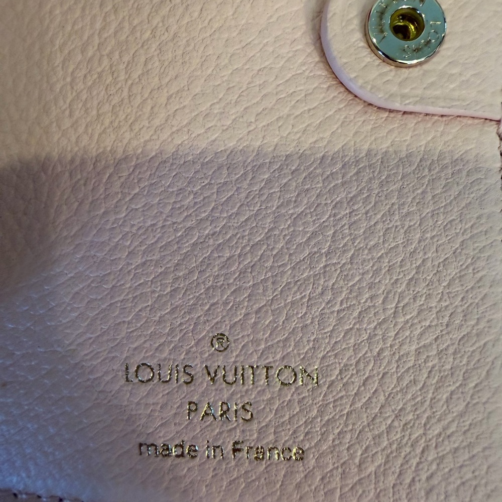 Louis Vuitton Lisa Wallet Pink Monogram Empreinte Leather - Picture 4 of 9